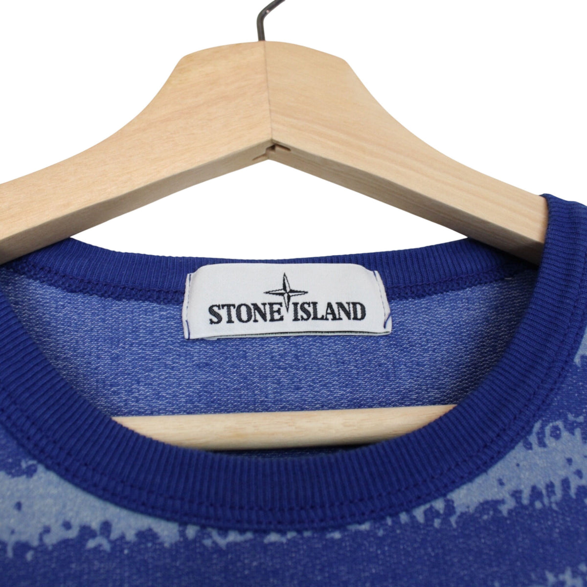 Stone Island Maze Print Sweatshirt Medium