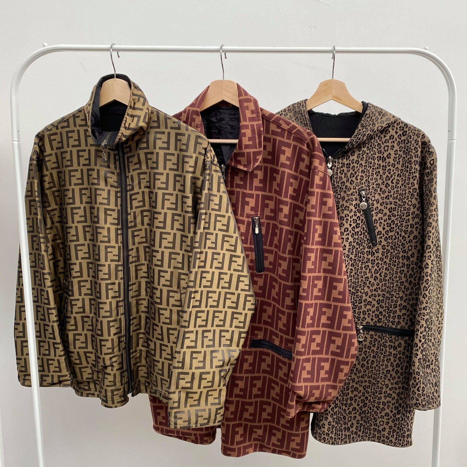 Vintage Fendi Zucca Jackets