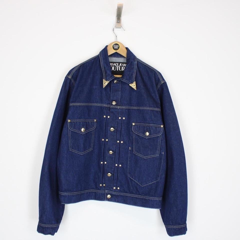 Versace Jeans Couture Denim Cowboy Jacket Large – Freshmans Archive