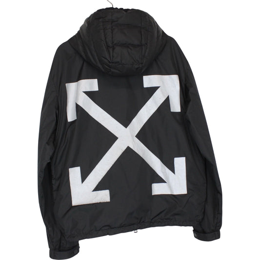 Moncler x Off White Tablier Reflective Down Jacket Large