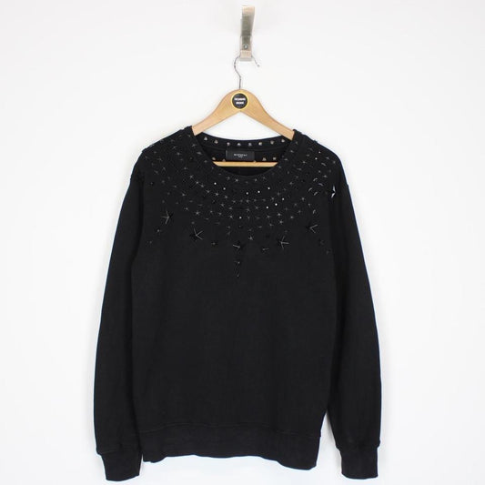 Givenchy Paris Metal Star Sweatshirt Medium