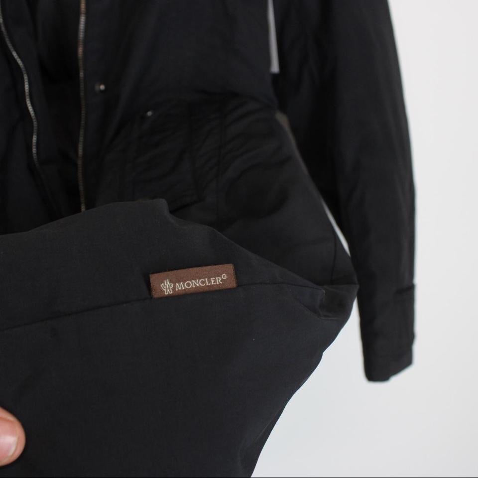 Vintage Moncler Long Down Coat Medium
