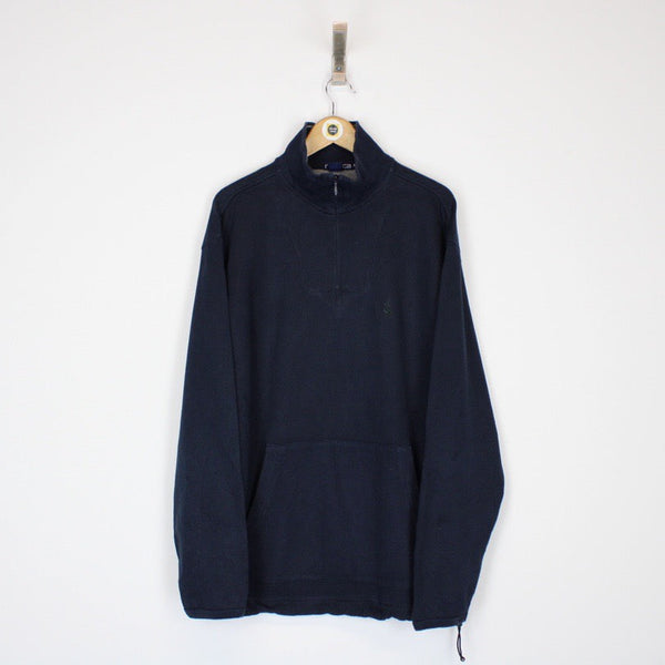 Vintage Nautica 1-4 Zip Sweatshirt Medium