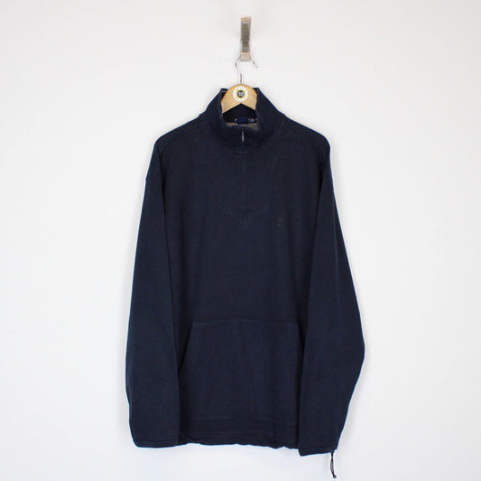 Vintage Nautica 1-4 Zip Sweatshirt Medium