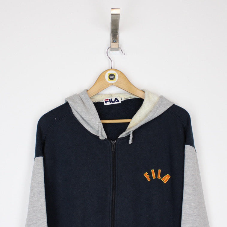 Vintage Fila Hoodie Medium