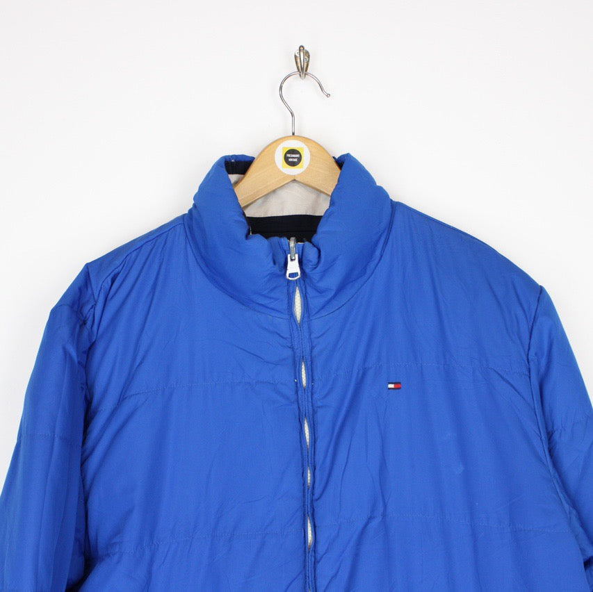 Vintage Tommy Hilfiger Reversible Puffer Jacket XL