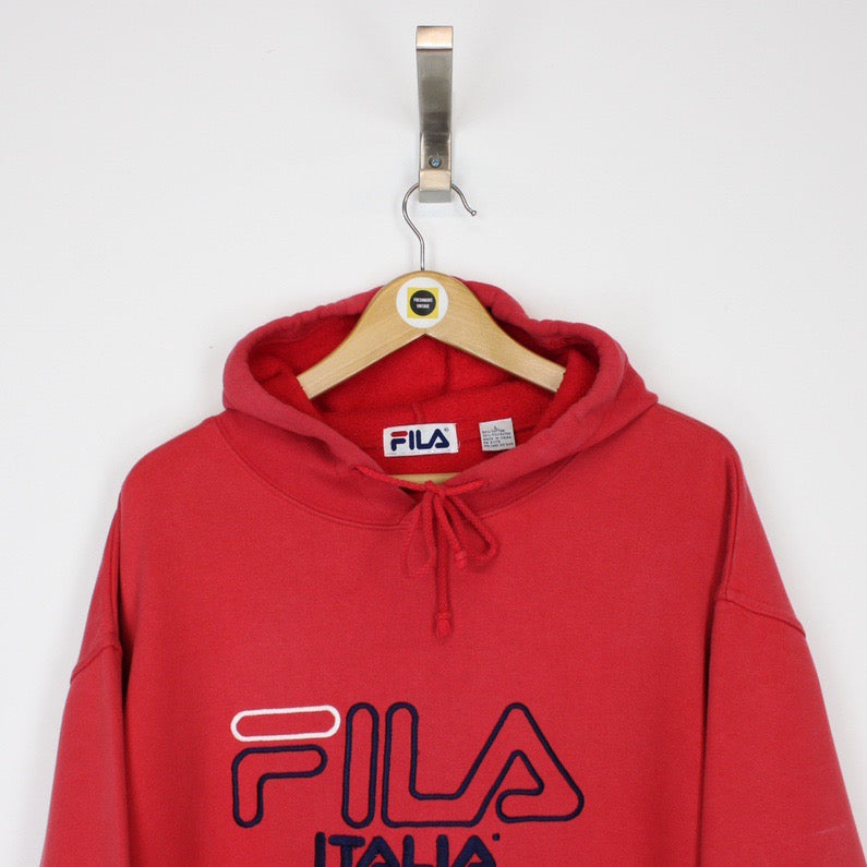 Vintage Fila Hoodie Large
