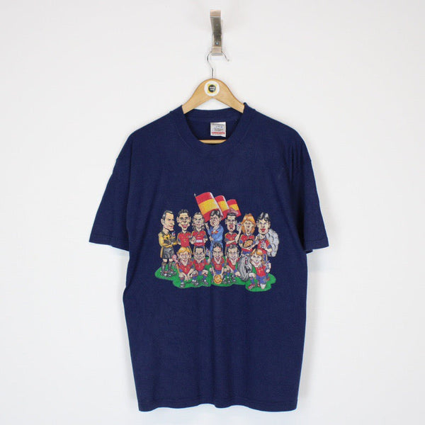 Vintage 90s Spain Football T-Shirt Medium
