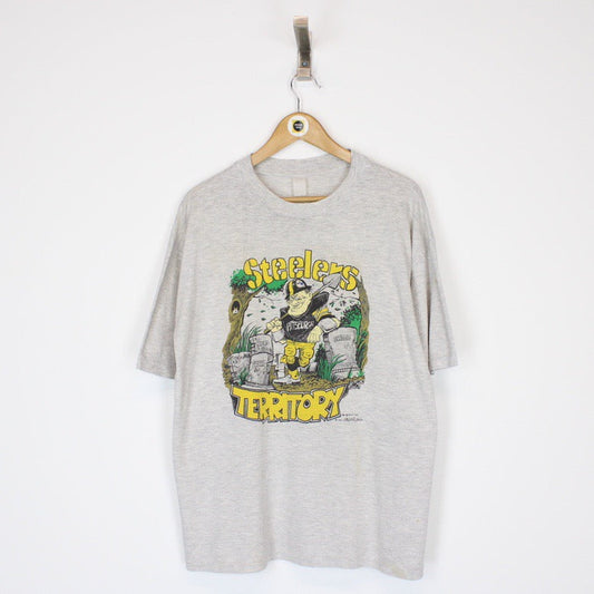 Vintage 1993 NFL Pittsburgh Steelers T-Shirt Large