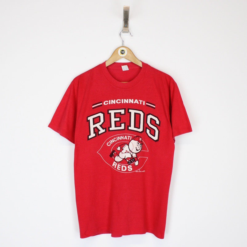 Vintage 1989 MLB Cincinnati Reds T-Shirt Medium – Freshmans Archive