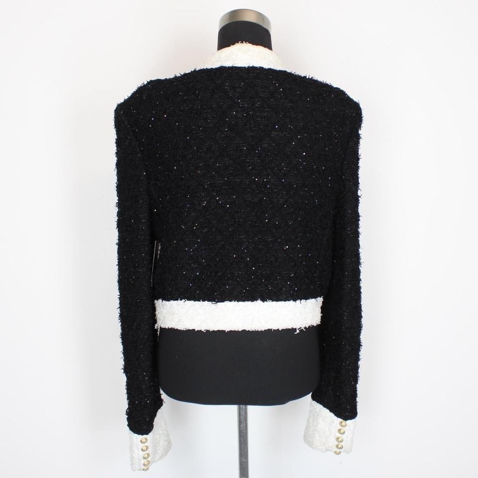 Balmain Paris Tweed Blazer Jacket XL