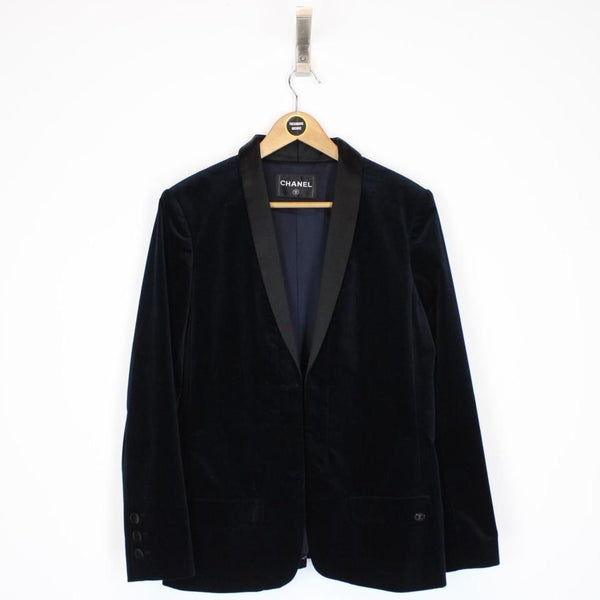 Vintage Chanel Velour Blazer Medium
