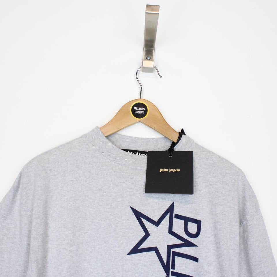 Palm Angels Vertical Racing Star T-Shirt XS