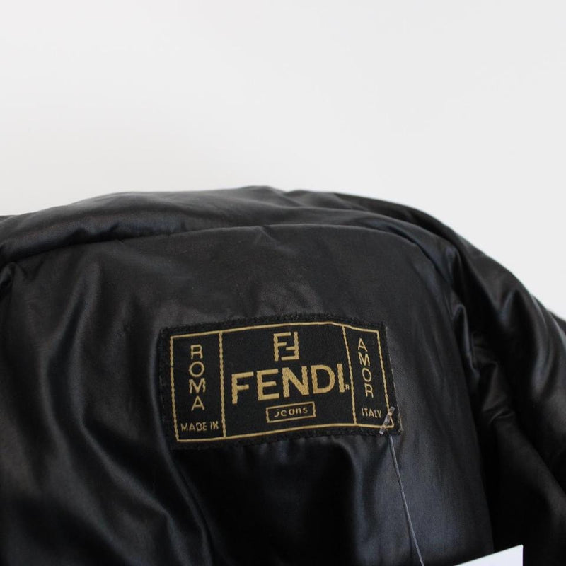 Vintage Fendi Padded Nylon Jacket Large