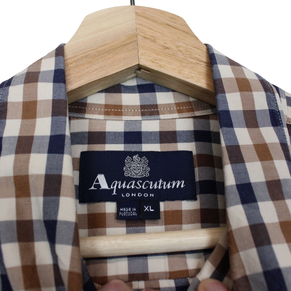 Aquascutum House Check Shirt Large