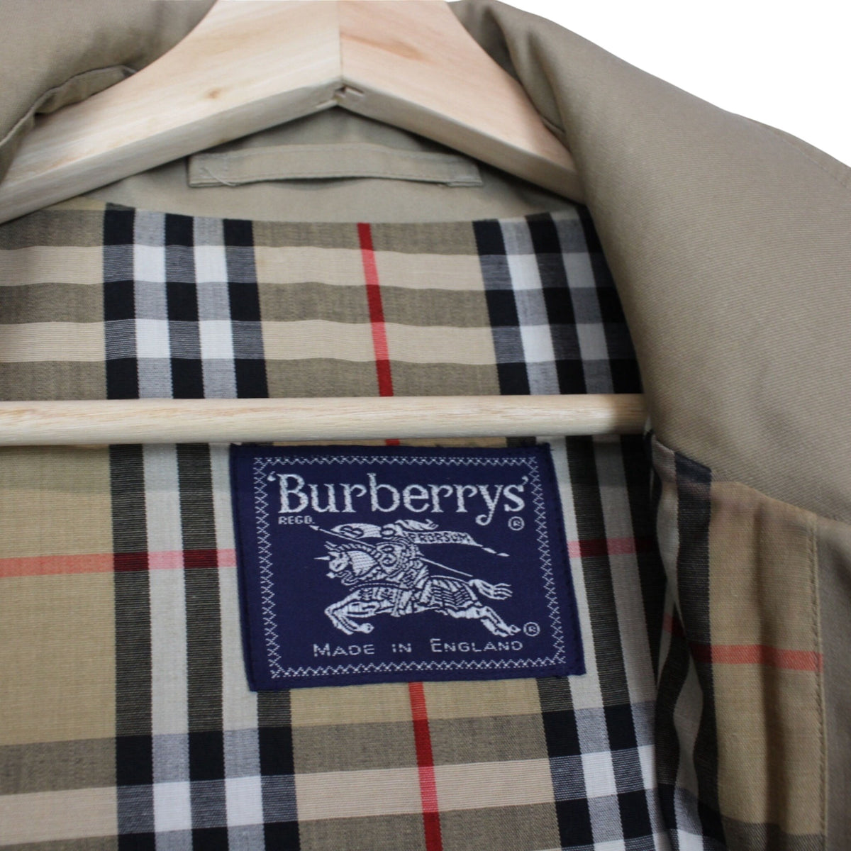 Vintage 90s Burberry Nova Check Jacket Large
