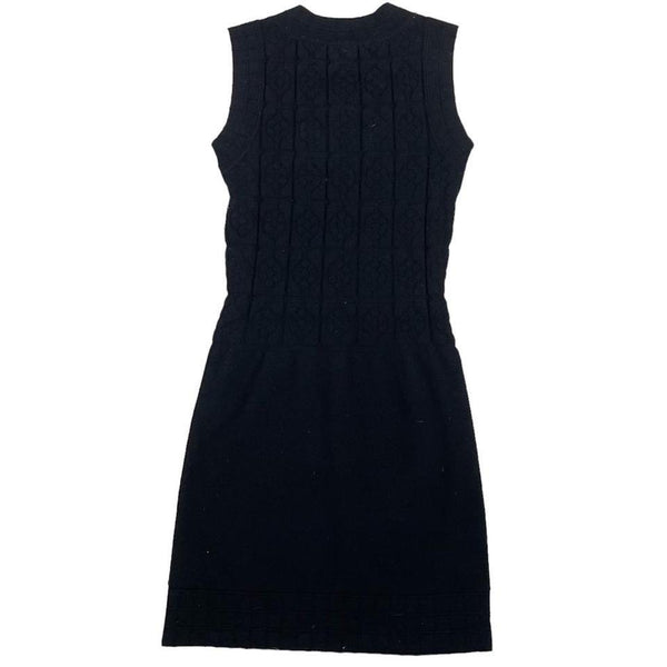 Chanel Cashmere Wool Sleeveless Dress Medium