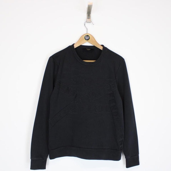 Fendi Logo Tape Sweatshirt XS
