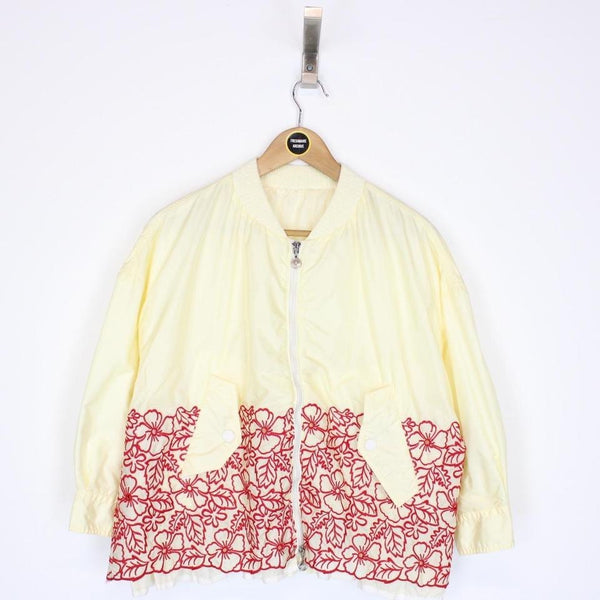Moncler Floral Embroidered Jacket Small