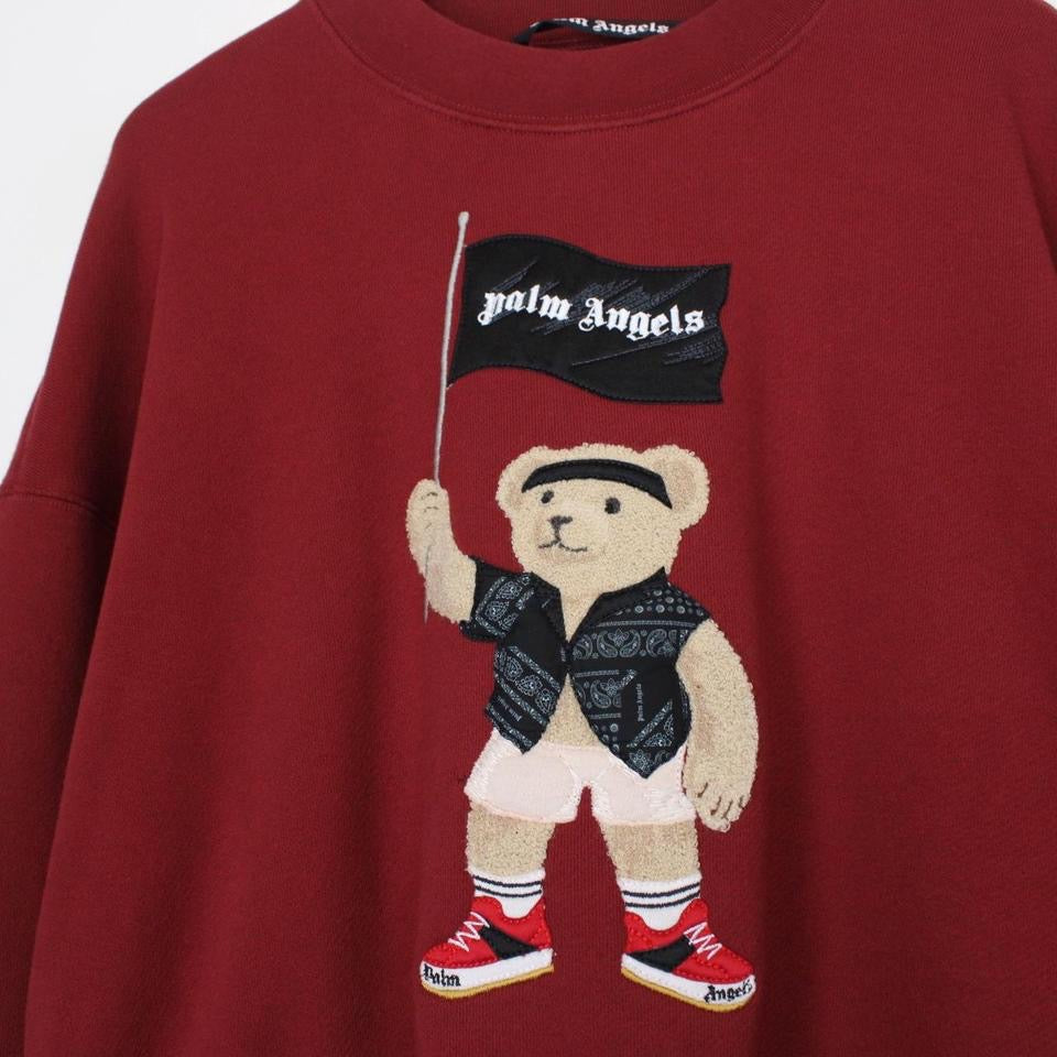 Palm Angels Pirate Teddy Bear Sweatshirt Small