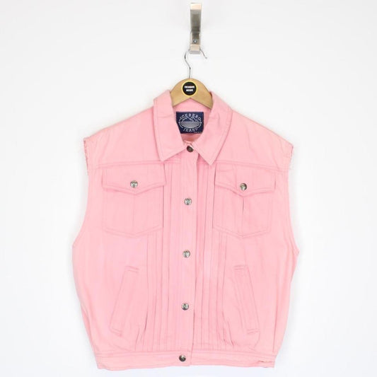Vintage Iceberg Jeans Denim Vest Large