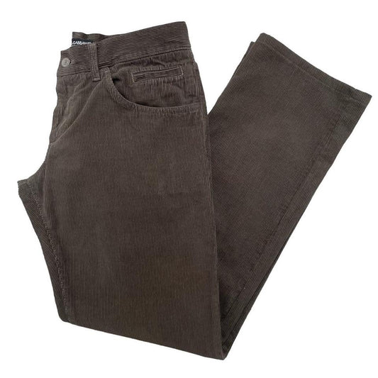 Dolce & Gabbana Courduroy Trousers Small
