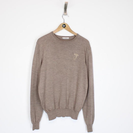 Versace Wool Knit Jumper Medium
