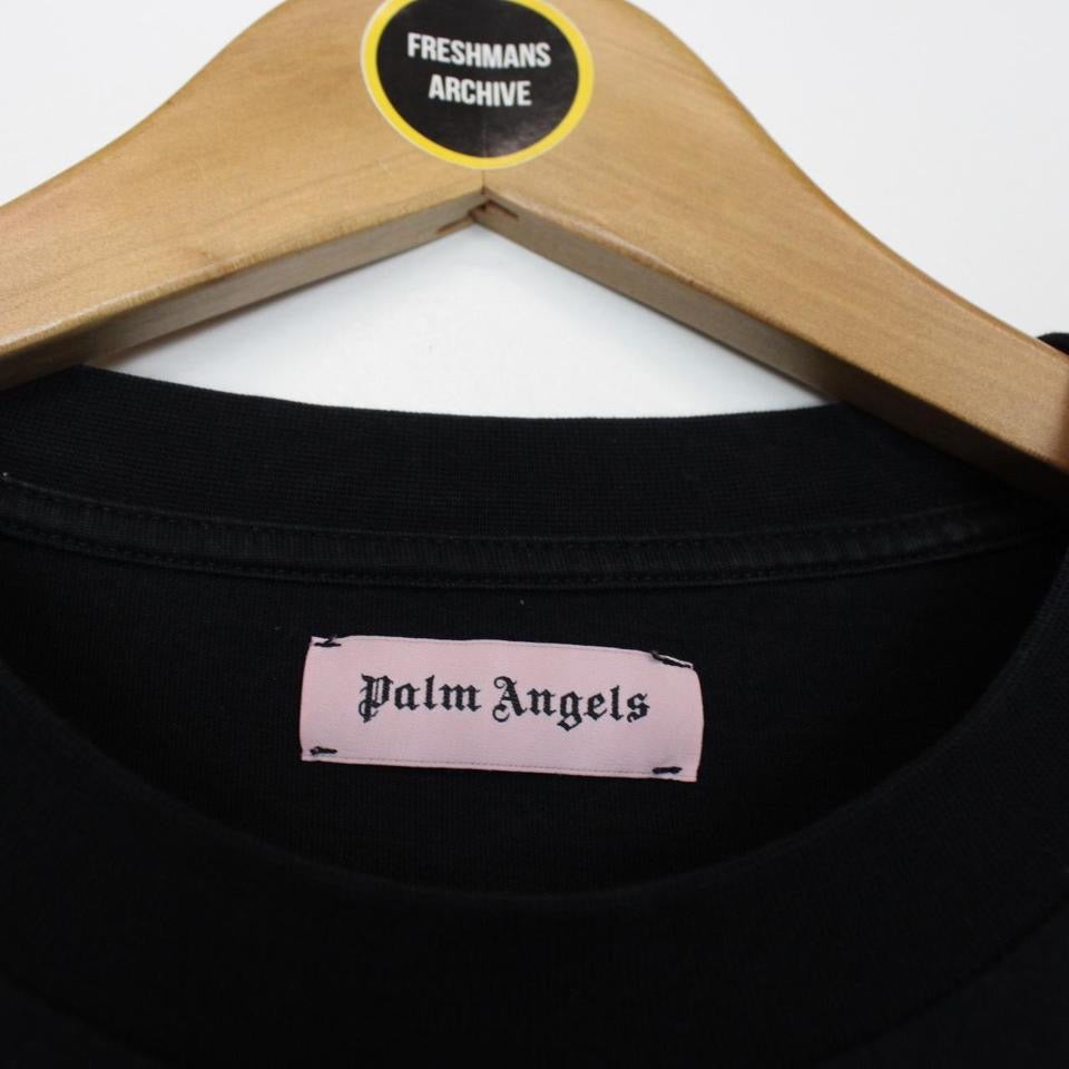 Palm Angels Leopard Print Skateboard T-Shirt Large