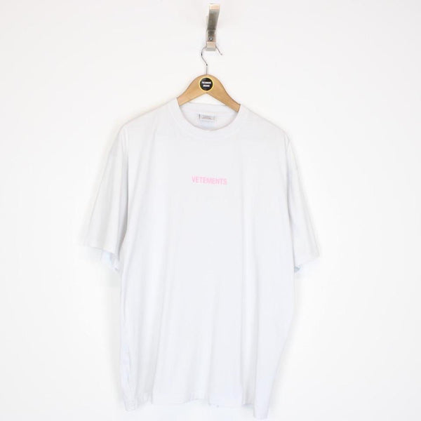 Vetements Limited Edition Logo T-Shirt Small
