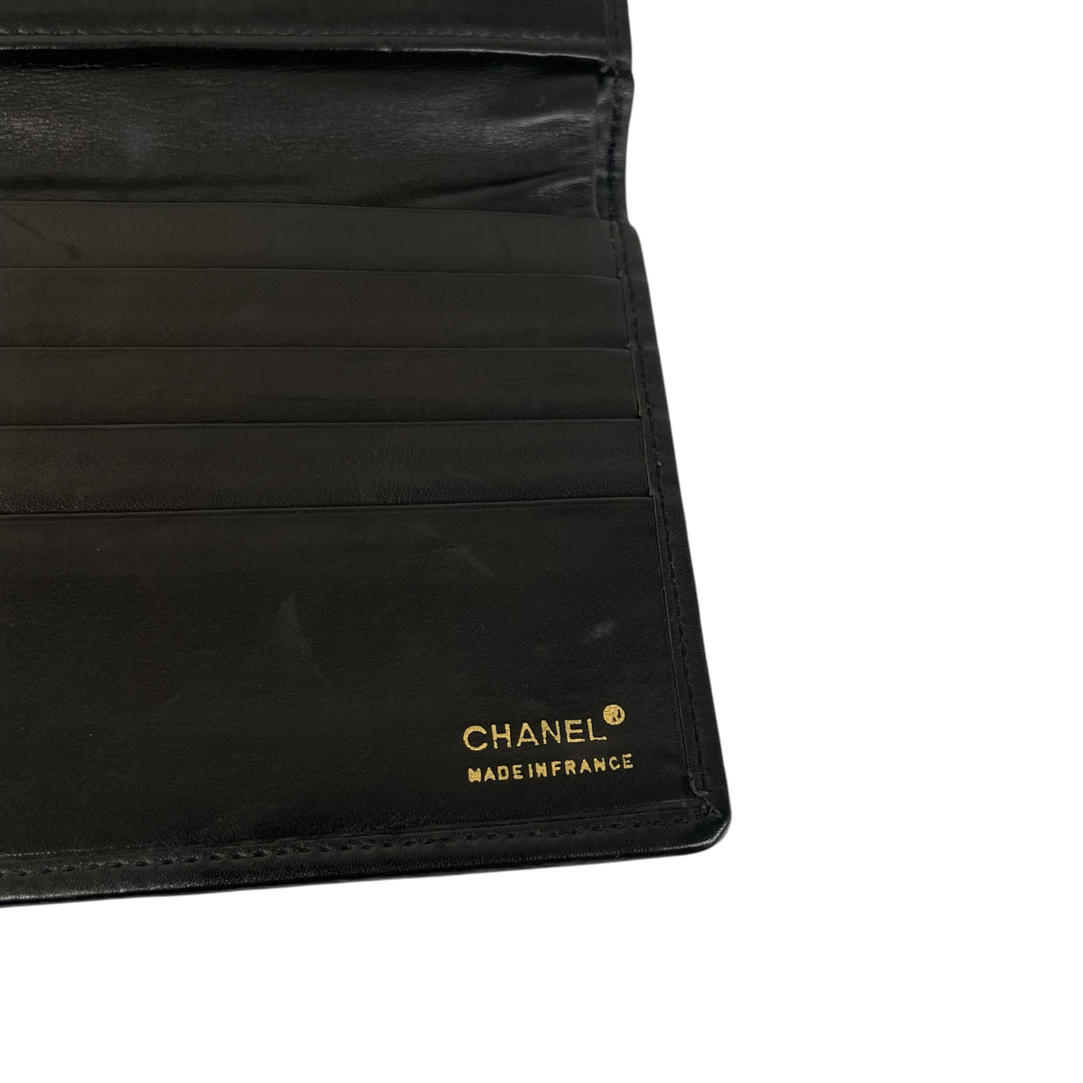 Pre-Loved Chanel Quilted CC Logo Tassel Clutch Wallet