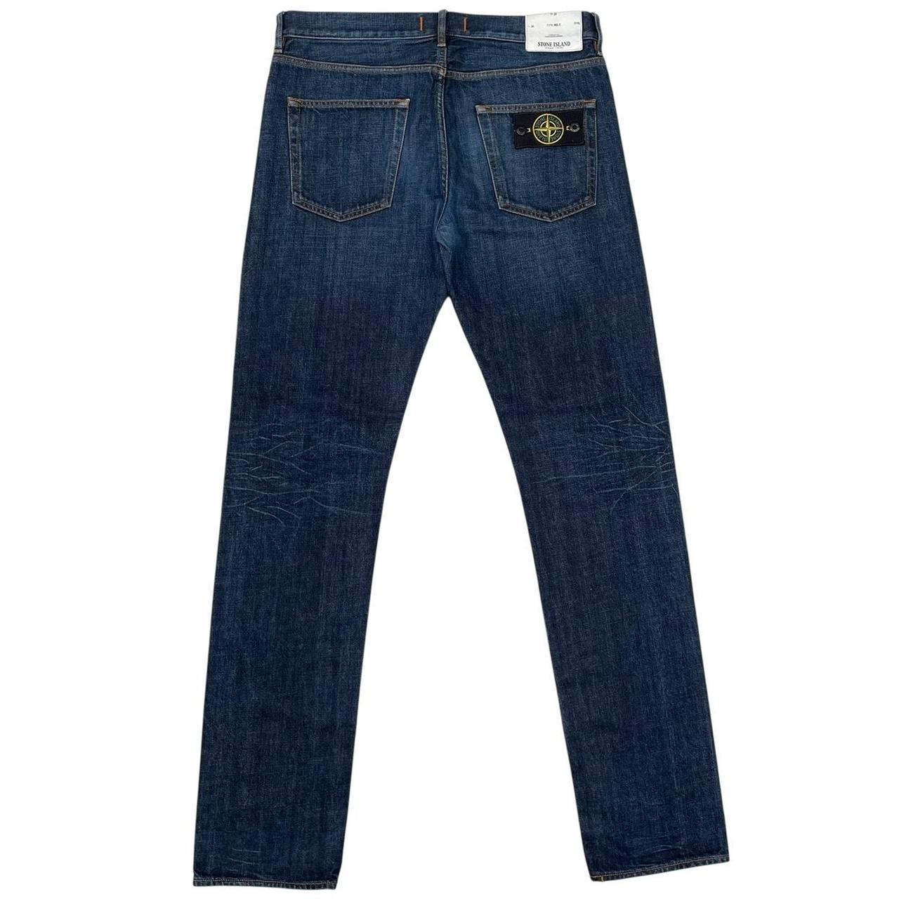 Stone Island SS 2013 Navy Blue RE-T Fit Denim Jeans