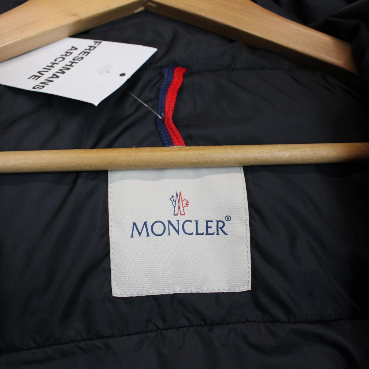 Moncler Thomas Blue Full Zip Hooded Down Jacket