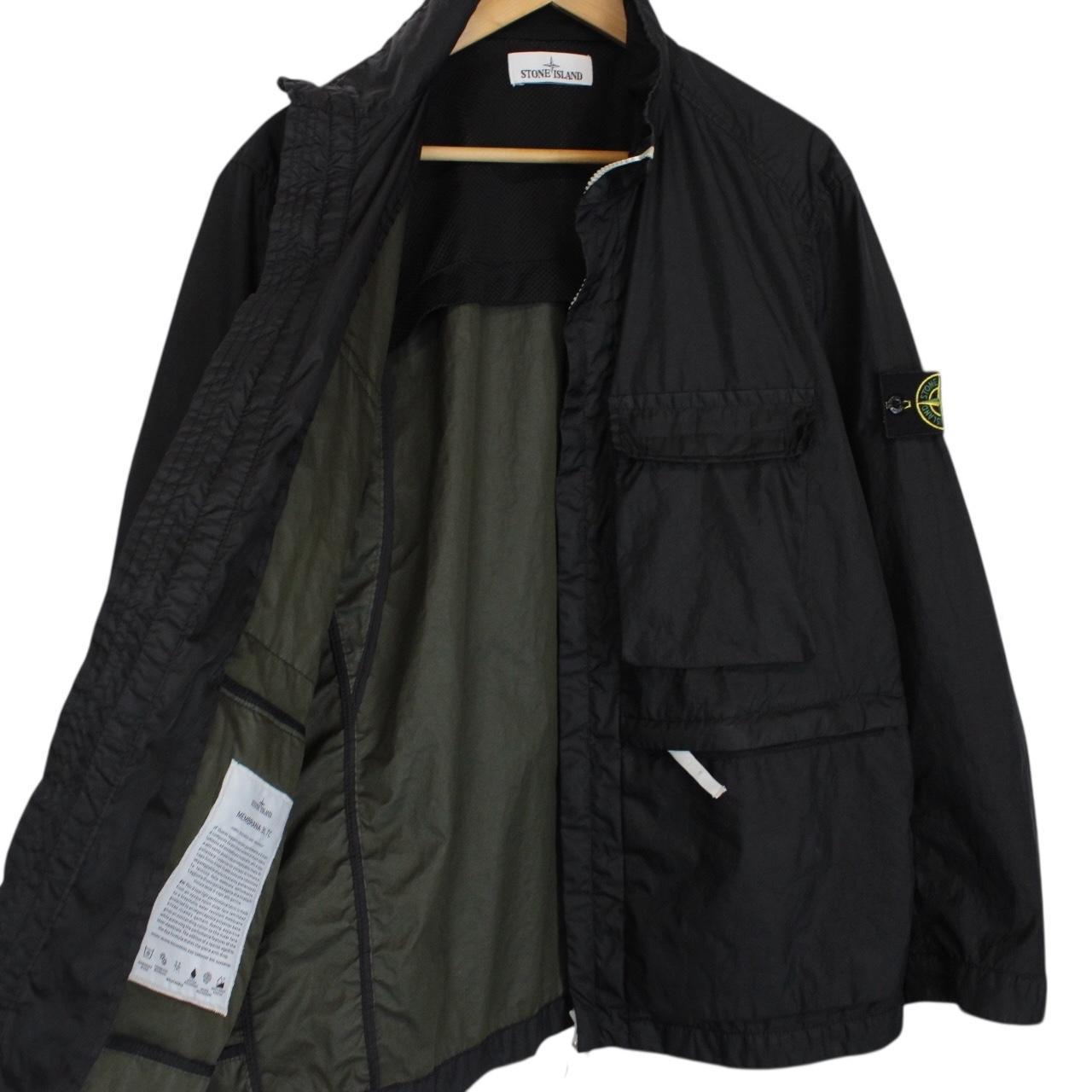 Stone Island SS 2017 Black Membrana 3L TC Field Jacket
