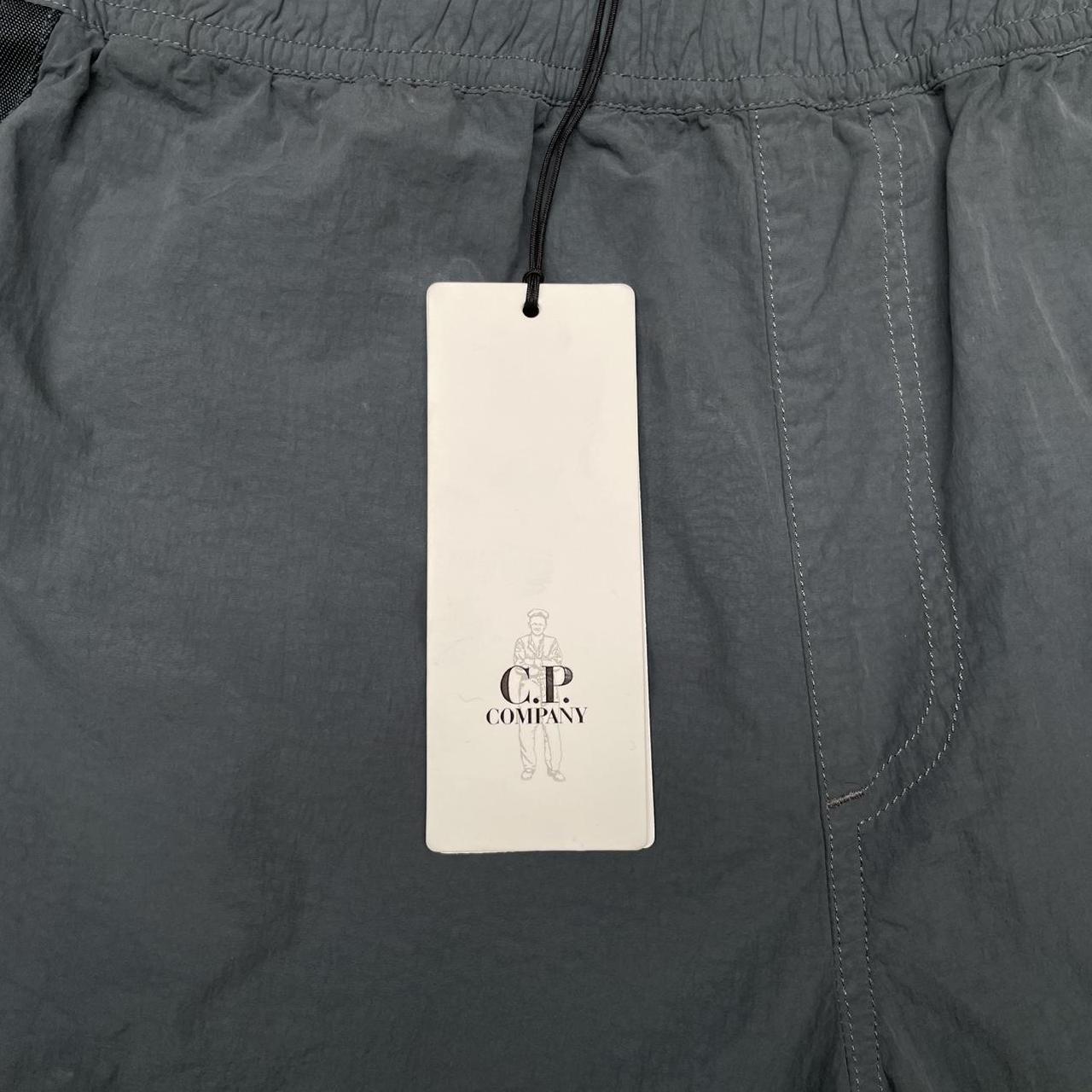 CP Company Grey Nylon Flatt Nylon Swim Shorts