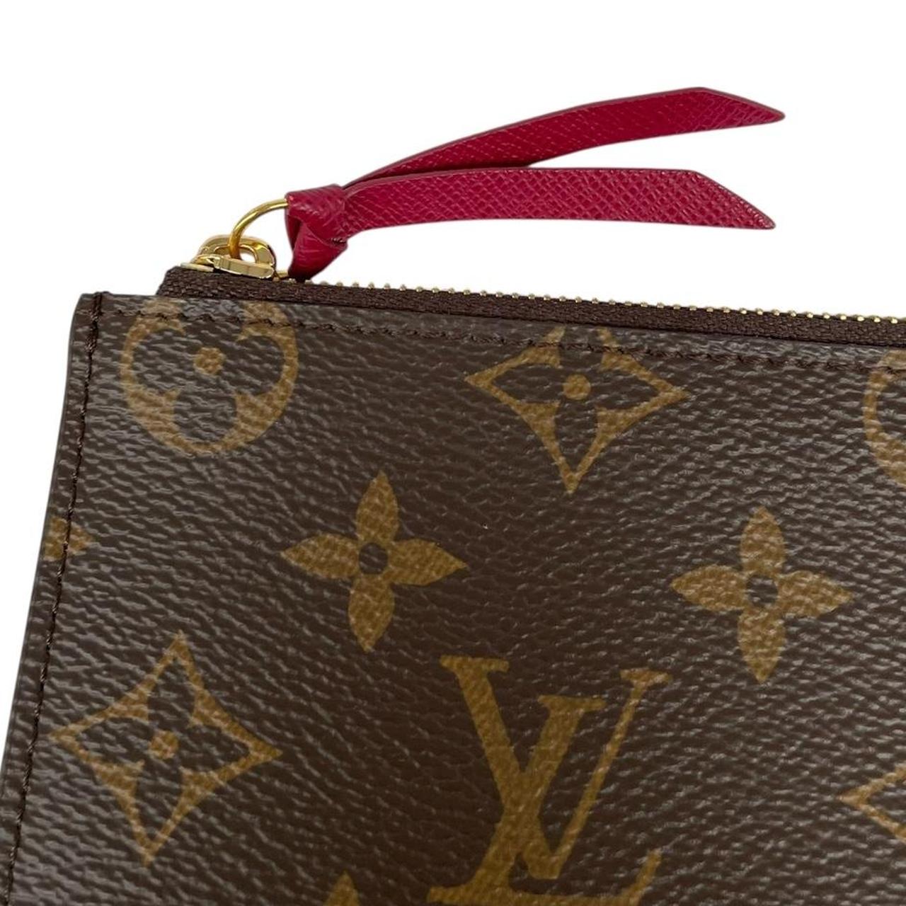 Louis Vuitton Brown Monogram Coated Canvas Pochette Felicie Zipped Insert