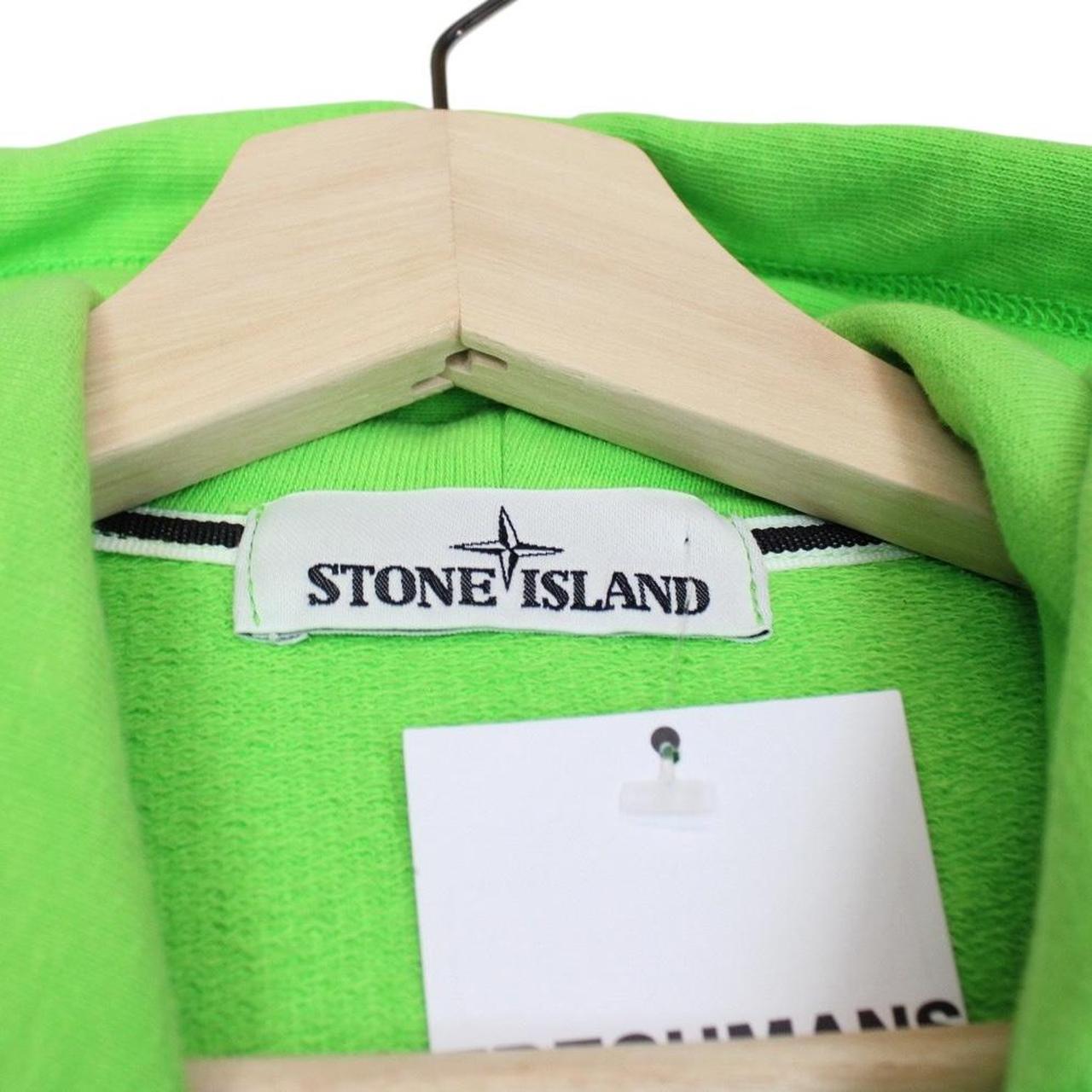 Stone Island SS 2016 Green Cotton Full Zip Hoodie Jumper