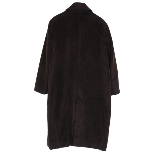 Vintage Burberry London Brown Cotton Blend Coat