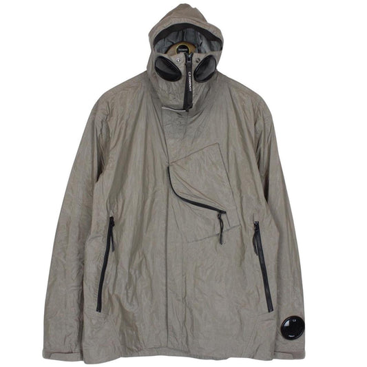CP Company Grey Full Zip Memec Explorer La Mille Hooded Goggle Jacket