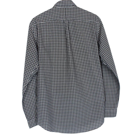 Polo Ralph Lauren Black and White Checked Long Sleeve Cotton Shirt