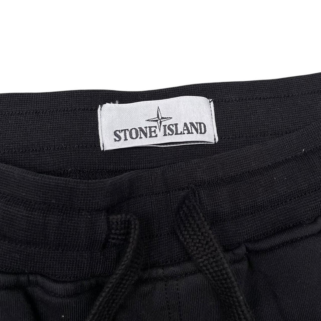Stone Island SS 2019 Black Cotton Jogger Shorts