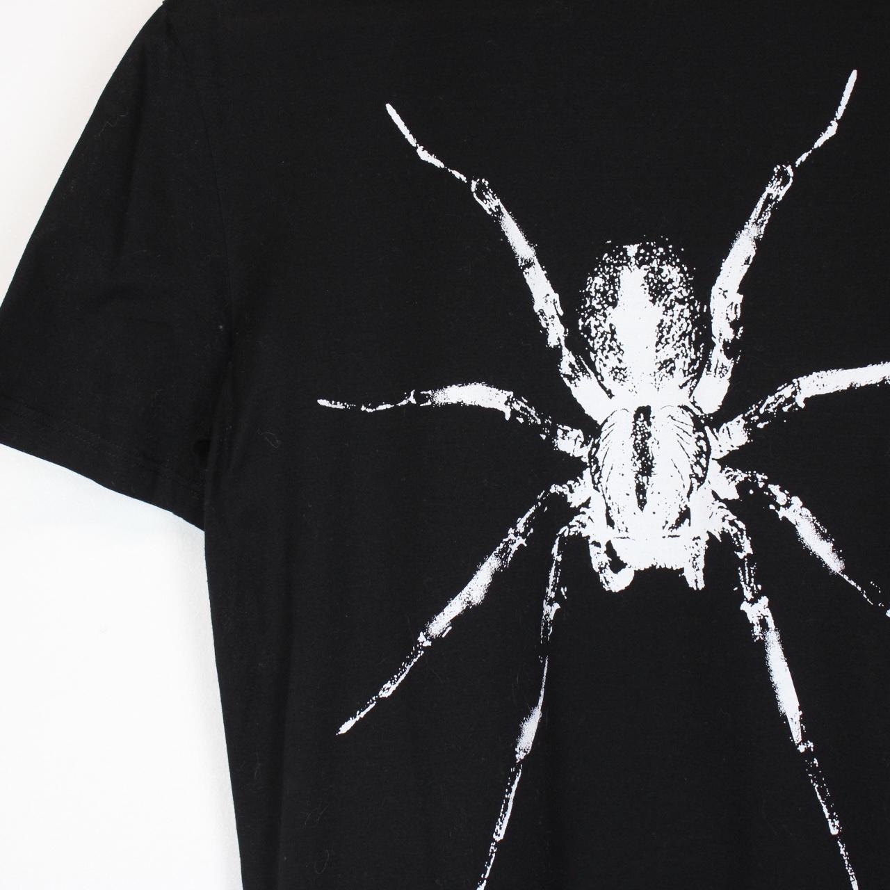 Lanvin Black and White Spider Print Short Sleeve T-Shirt