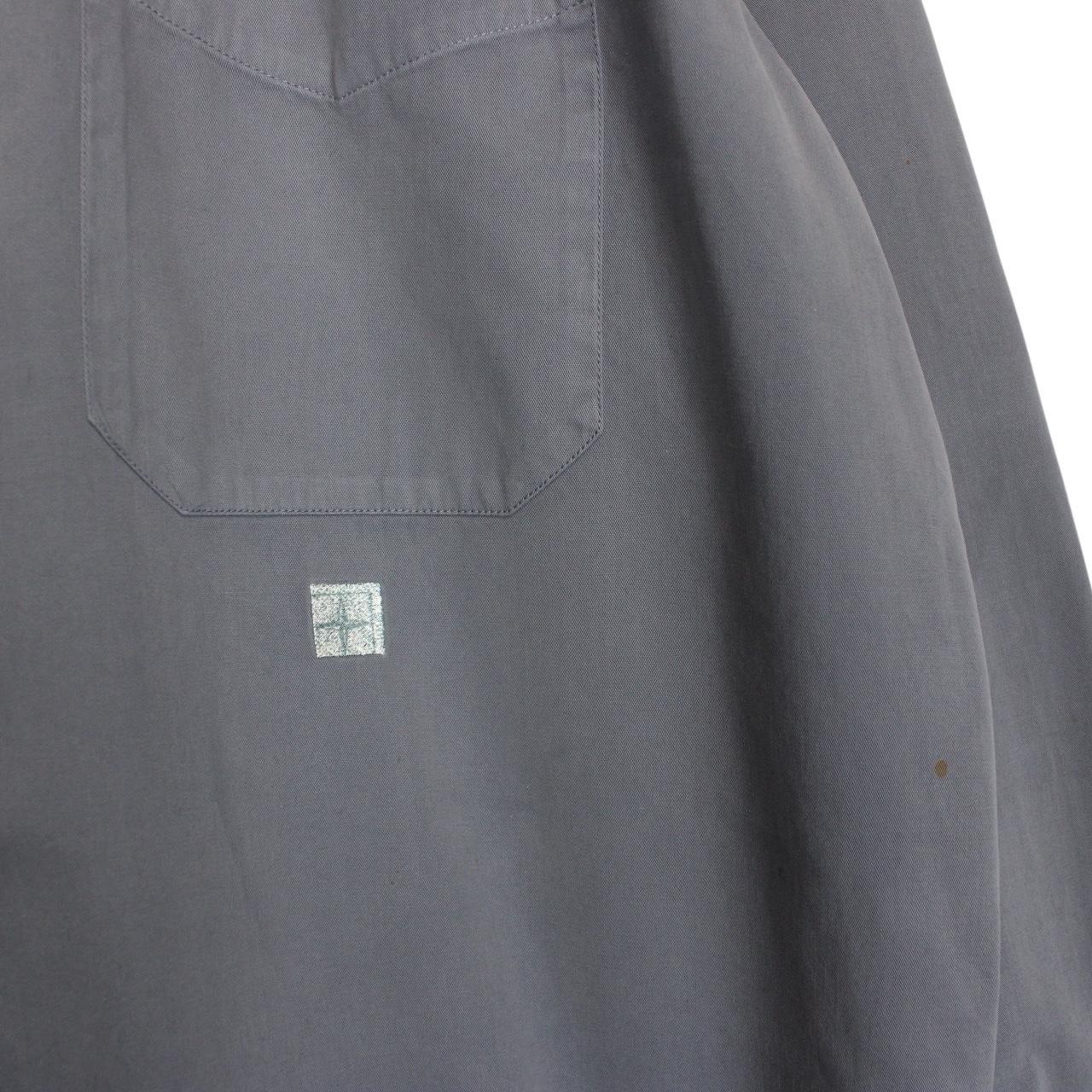 Vintage Stone Island Grey Long Sleeve Cotton Shirt
