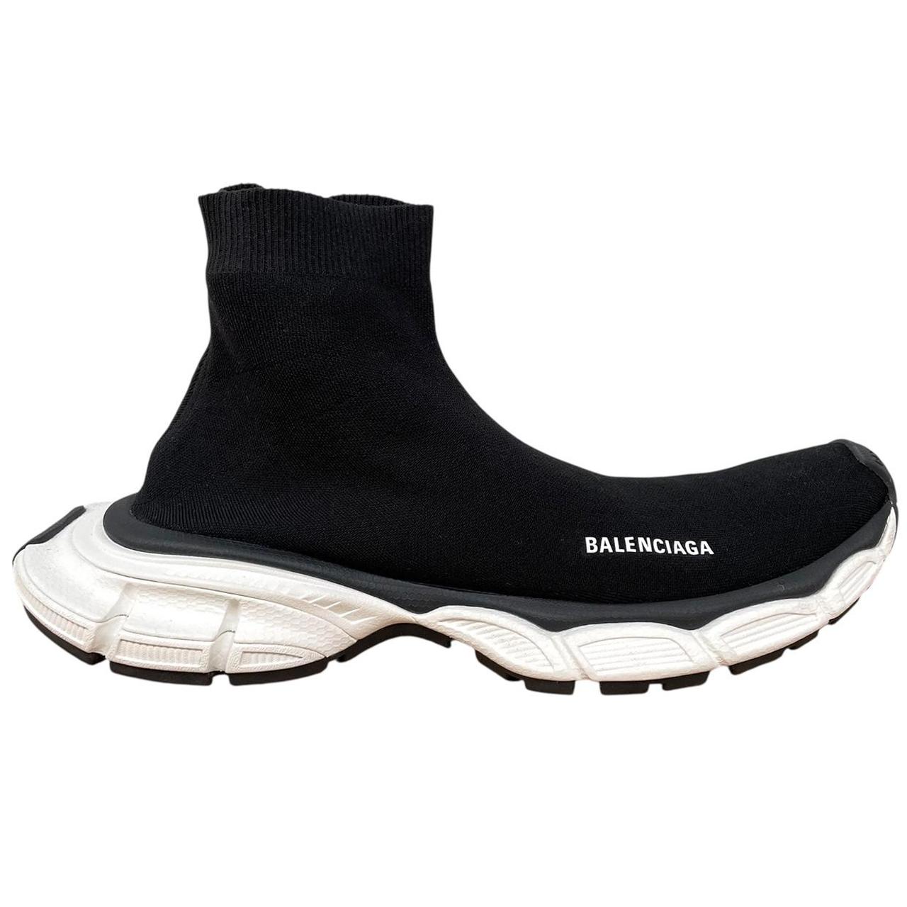 Balenciaga 2024 Black and White 3XL Sock Trainers