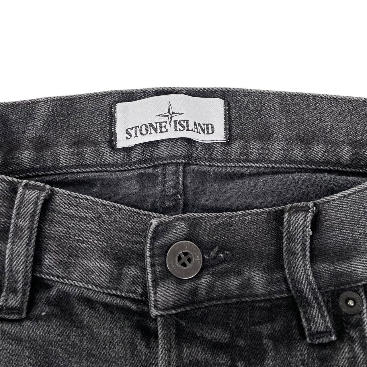 Stone Island AW 2016 Dark Grey Slim Fit Denim Jeans