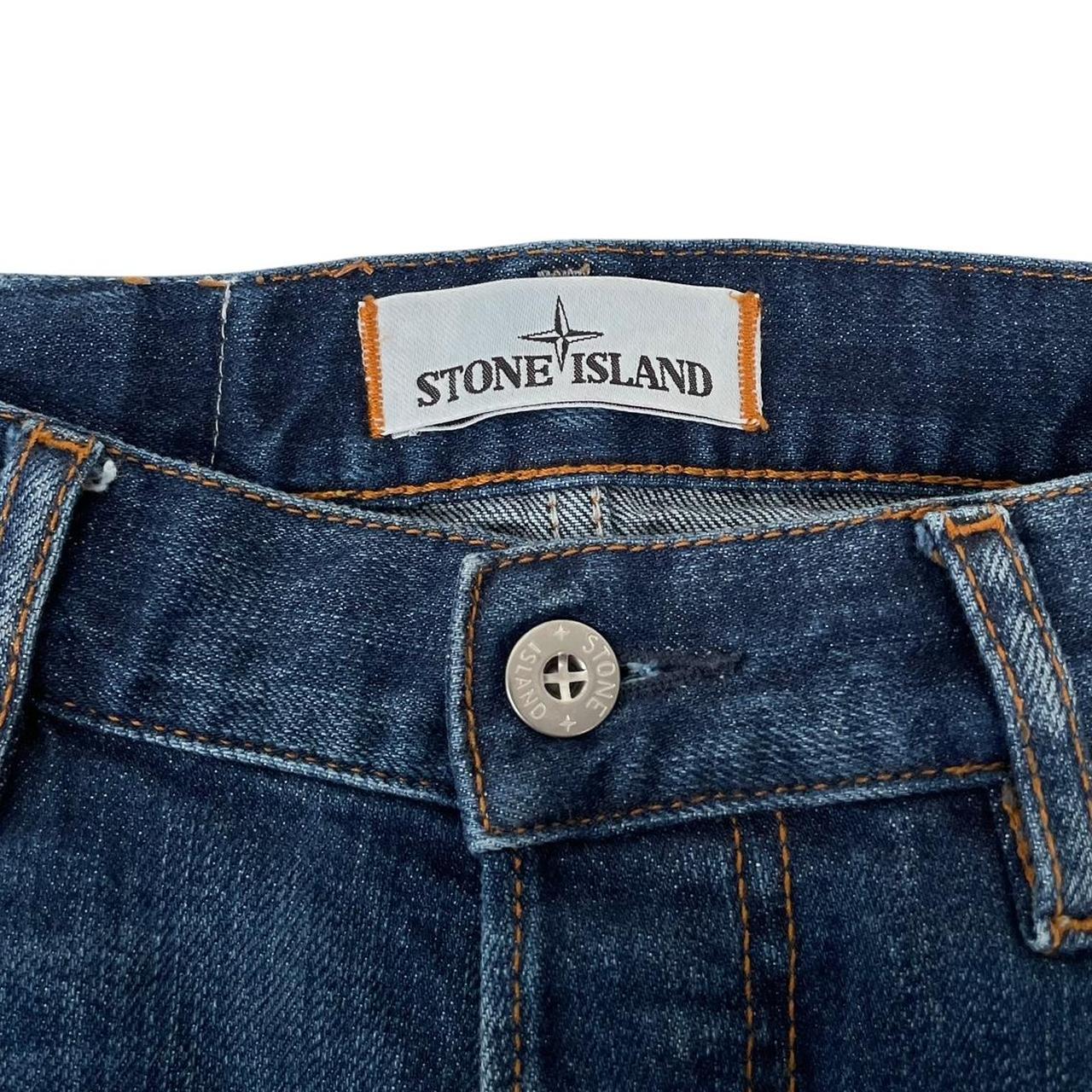 Stone Island SS 2015 Navy Blue RE-T Fit Denim Jeans