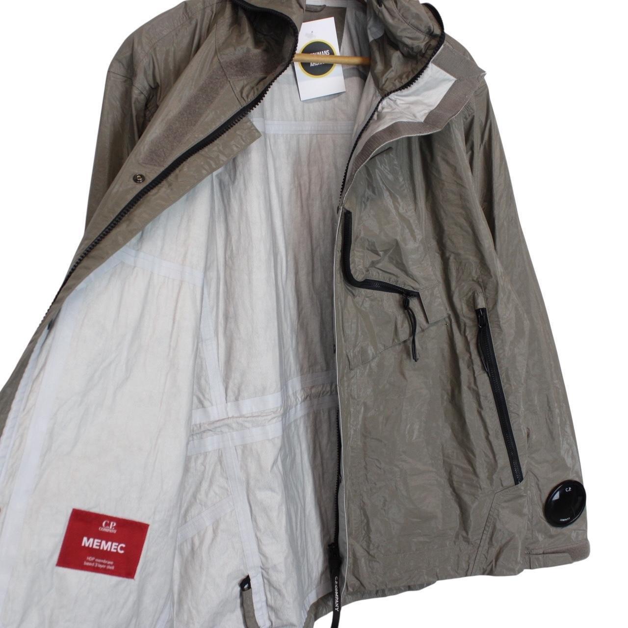 CP Company Grey Full Zip Memec Explorer La Mille Hooded Goggle Jacket