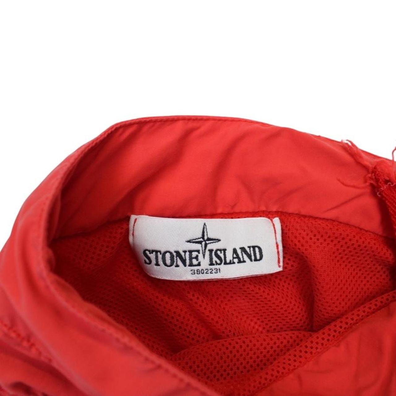 Stone Island SS 2013 Red Brushed Nylon Swim Shorts