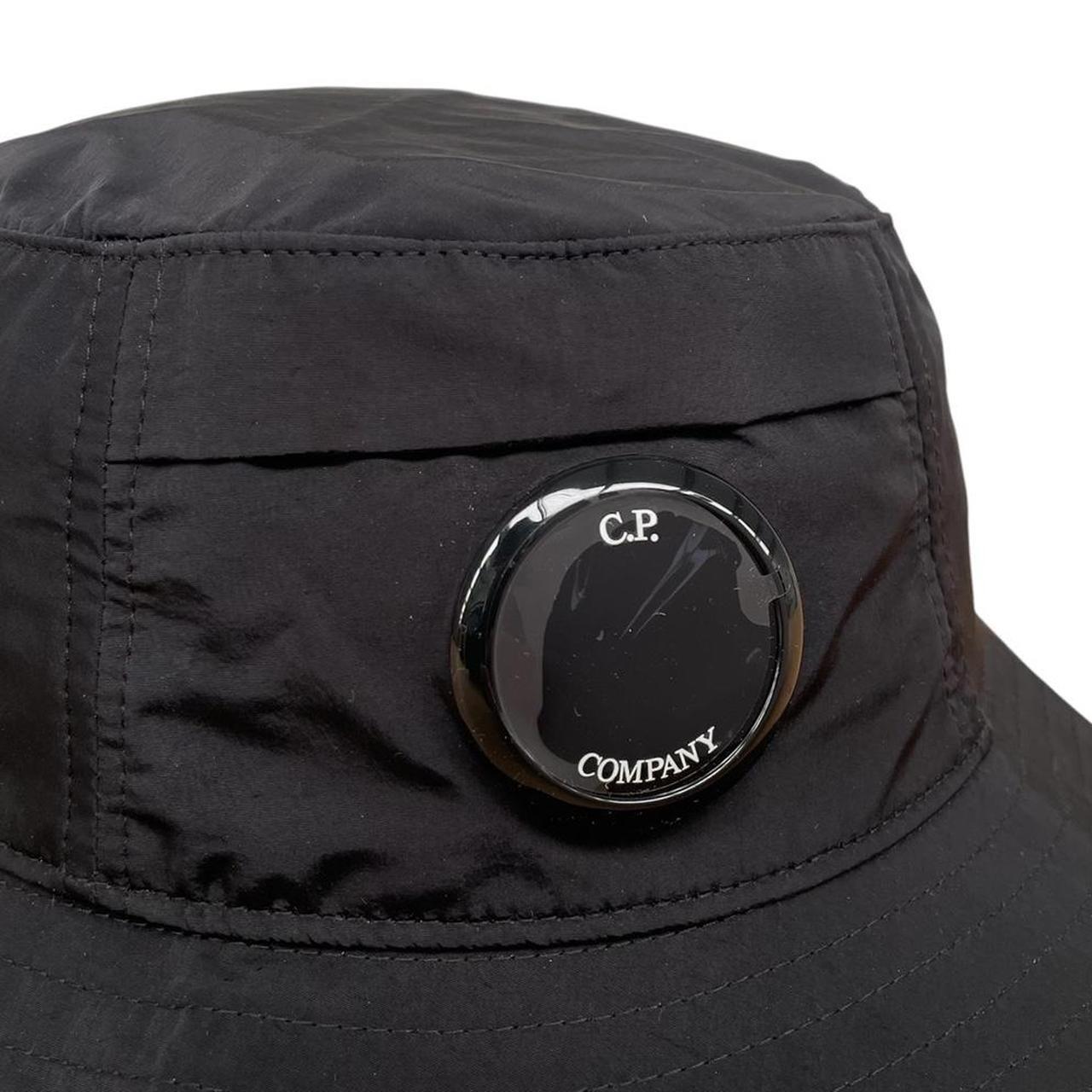 CP Company Black Chrome-R Nylon Lens Bucket Hat
