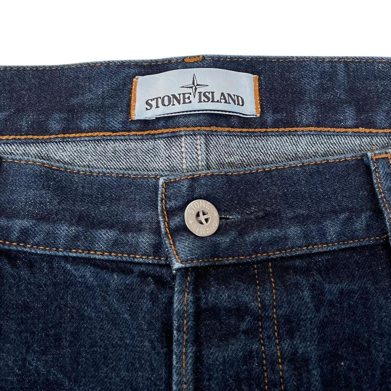Stone Island AW 2018 Navy Blue RE-T Fit Denim Jeans