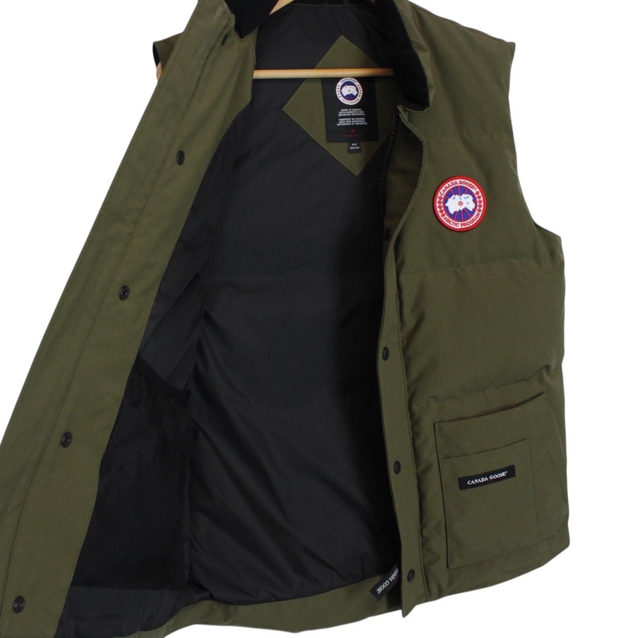 Canada Goose Freestyle Military Green Down Gilet / Bodywarmer